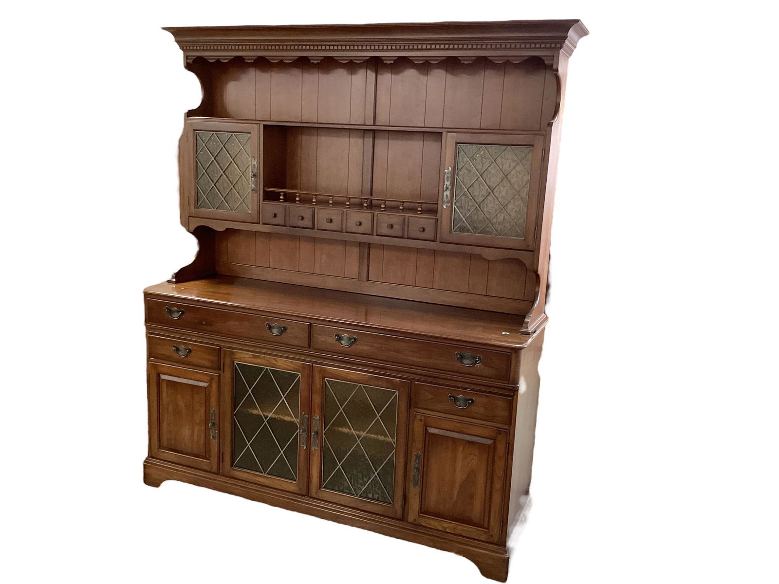 Cherry China Hutch, Possibly Penn House (1 of 2)