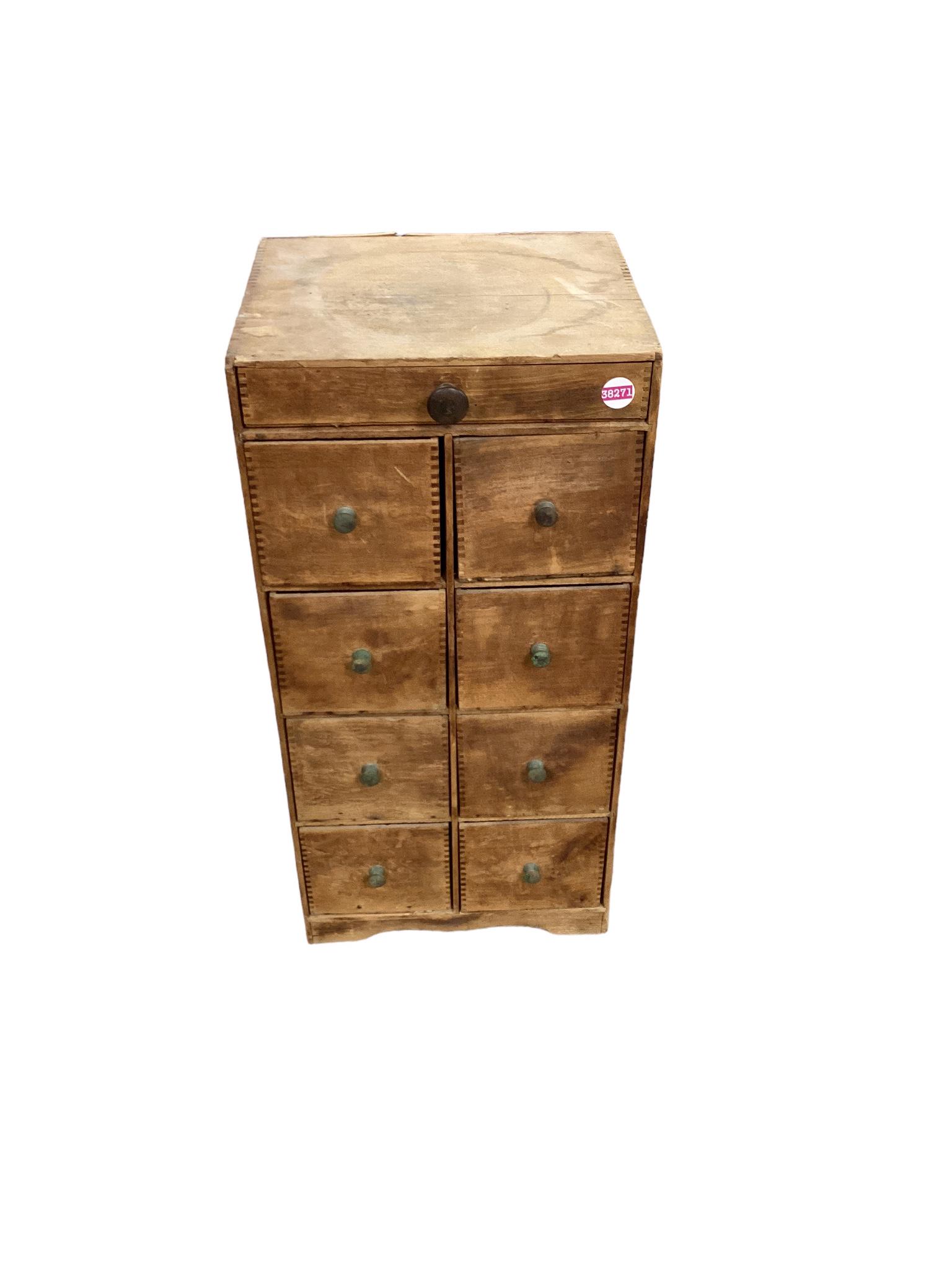 Small 9 Drawer Cabinet (1 of 1)