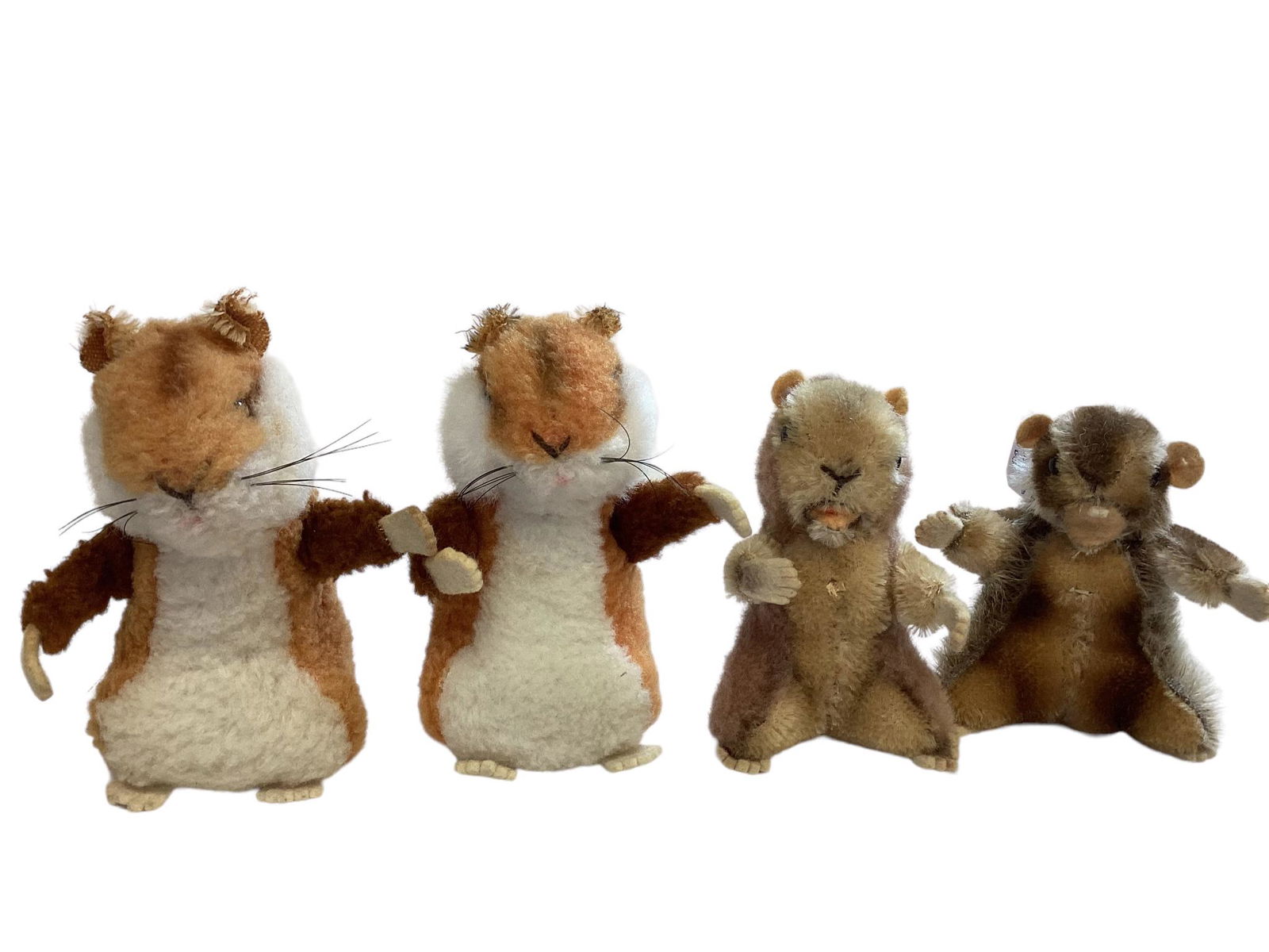 (4) Small Vintage Plush Animals, Steiff (1 of 3)