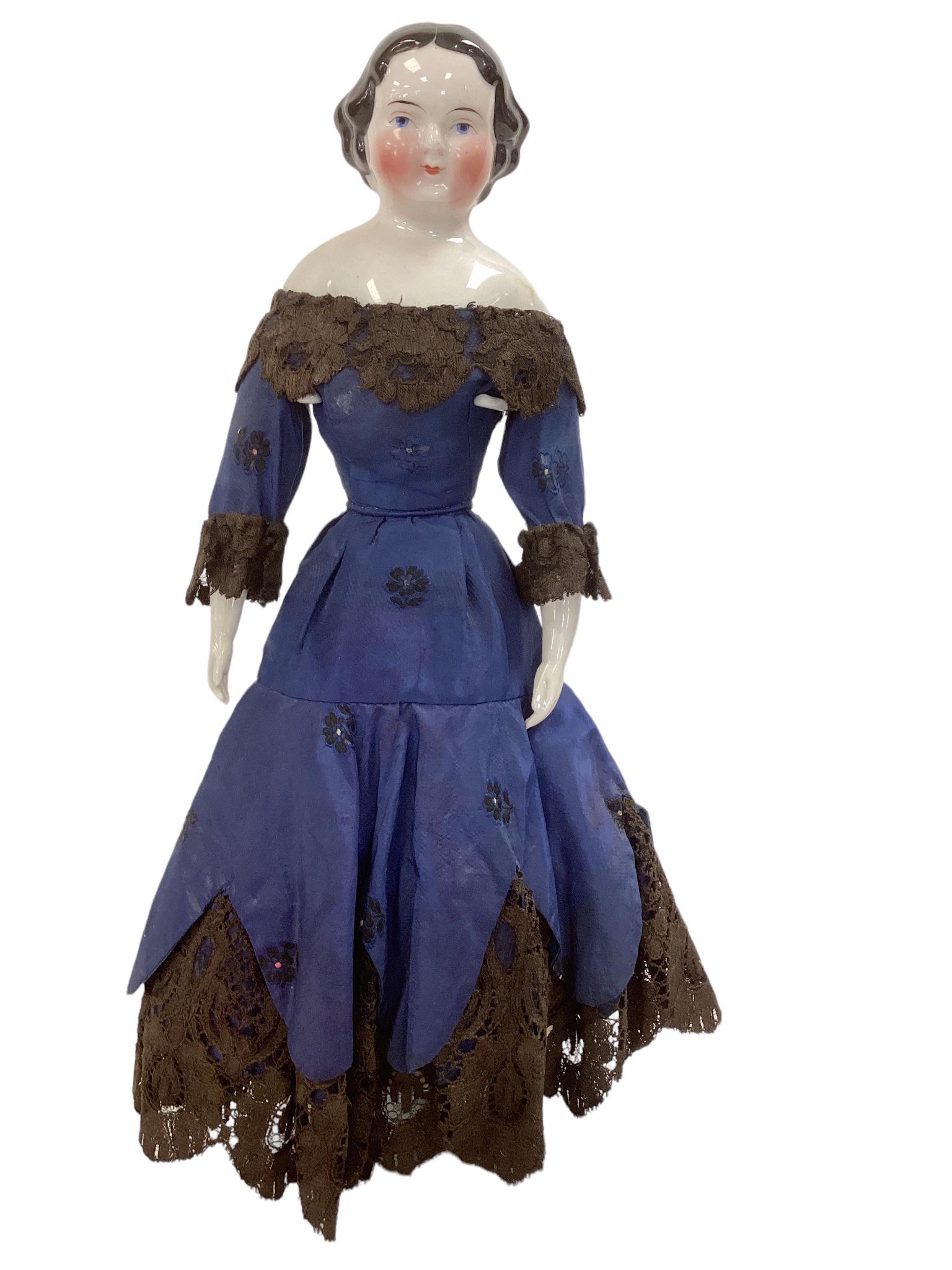 Modified Flat Top China Shoulder Head Lady (1 of 4)