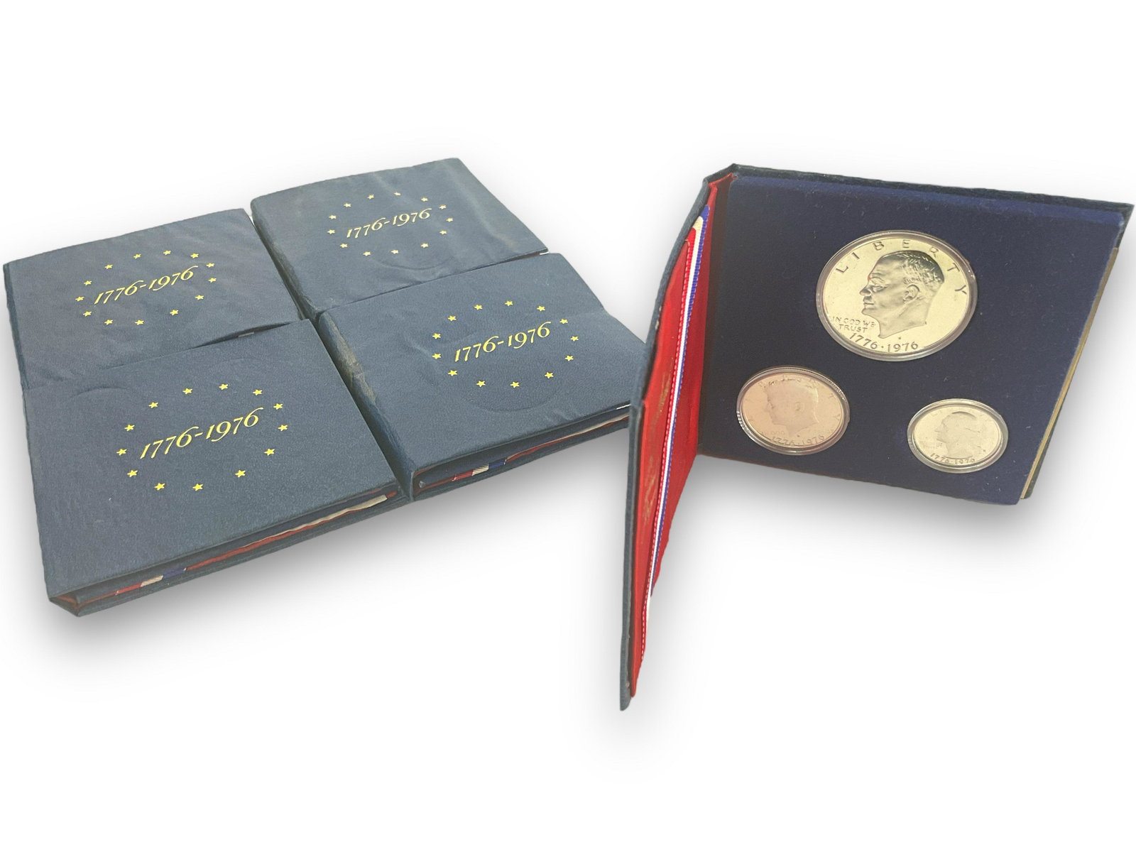 Five Sets of U.S. Bicentennial Silver Proof Coins (1 of 5)