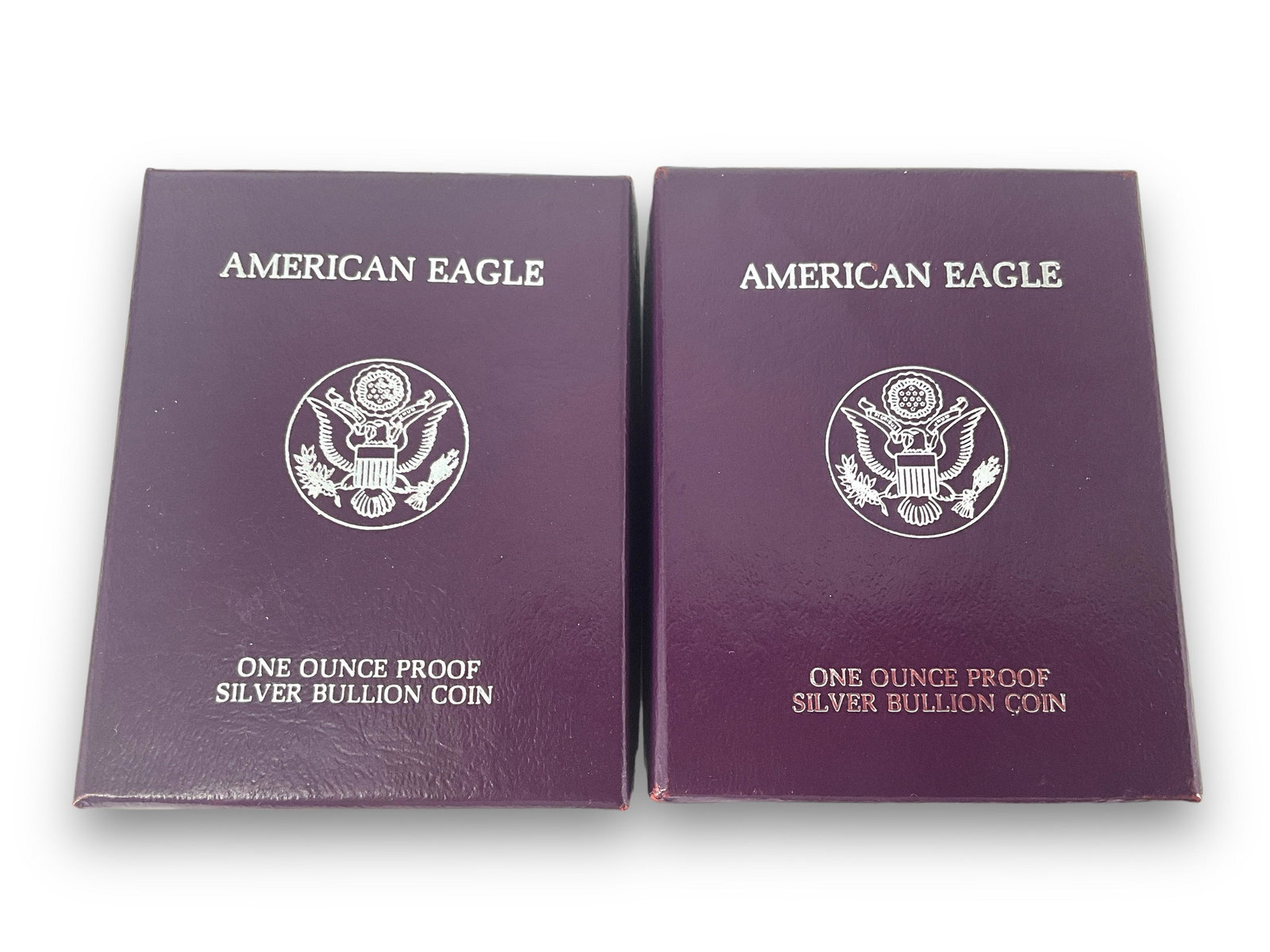 (2) American Silver Eagle $1.00 Coins (1 of 5)