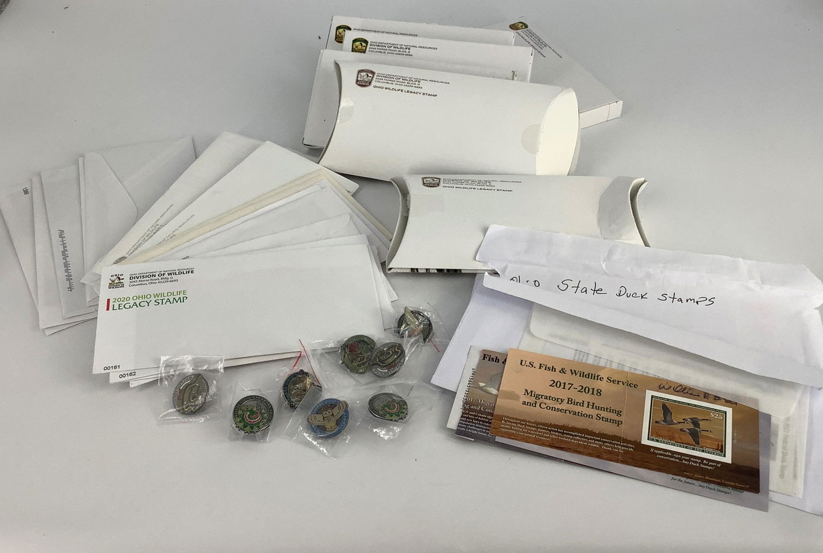 Lot Of Stamps and Pins (1 of 7)