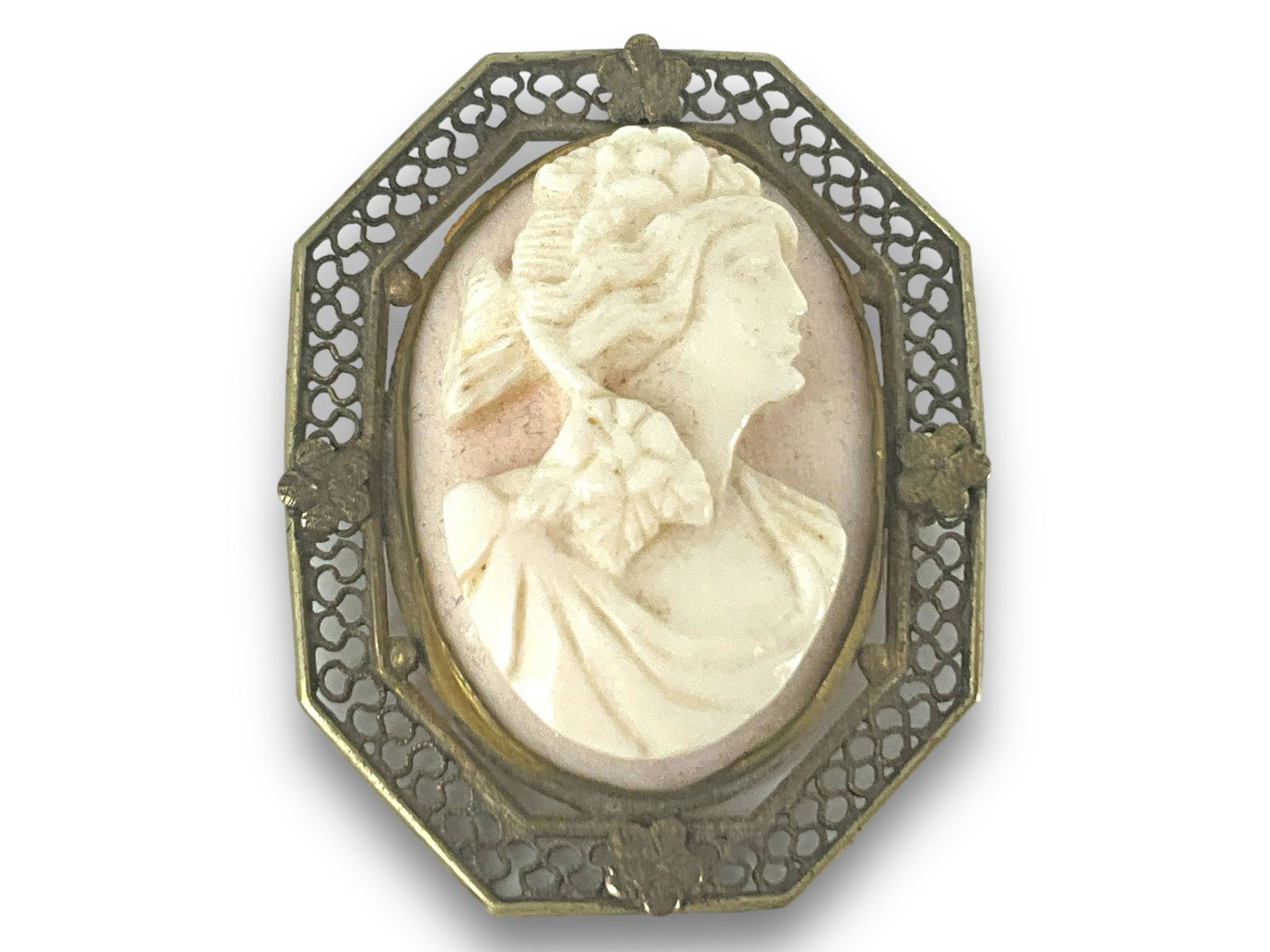 Antique Cameo Pin (1 of 2)
