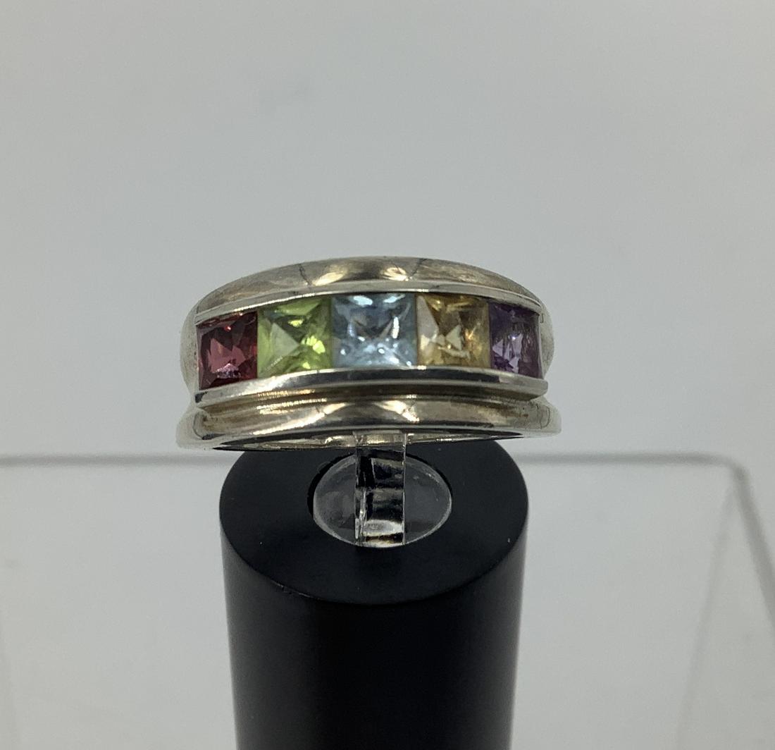 Sterling and Semi-Precious Stone Ring (1 of 5)