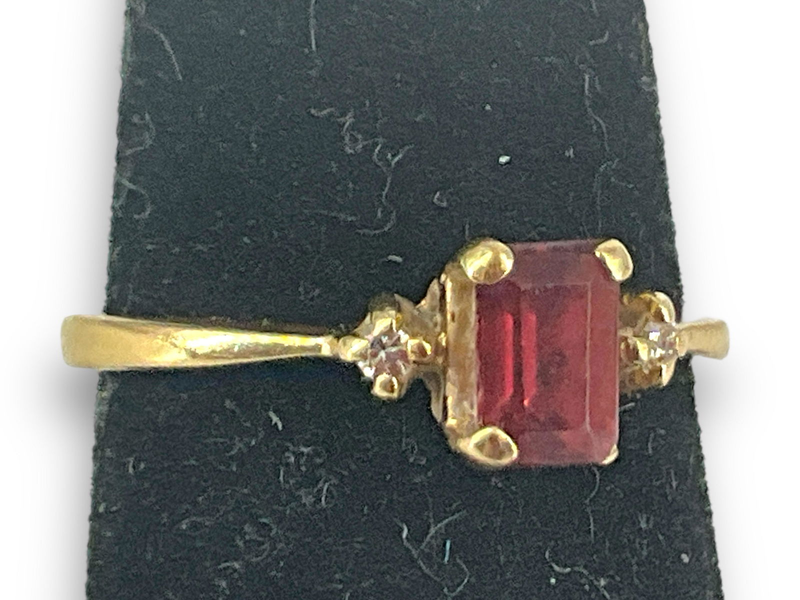 14kt Gold and Stone Dinner Ring (1 of 5)