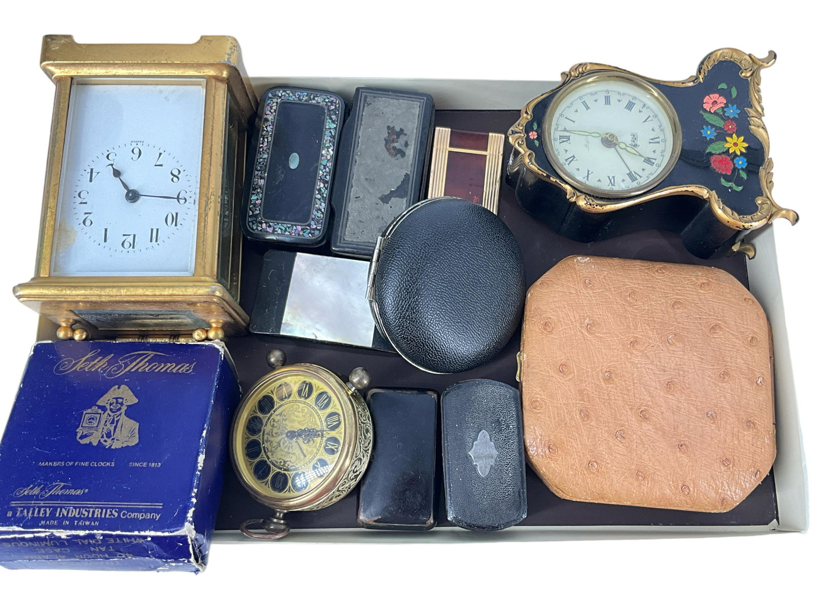 Travel Clocks, Clocks, And Small Containers (1 of 9)