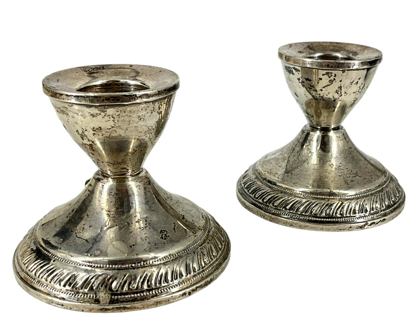 Pair Sterling Weighted Candlesticks (1 of 5)