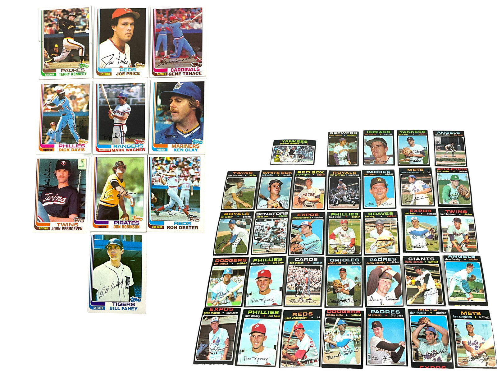 Assortment Of Topps Baseball Cards Auction