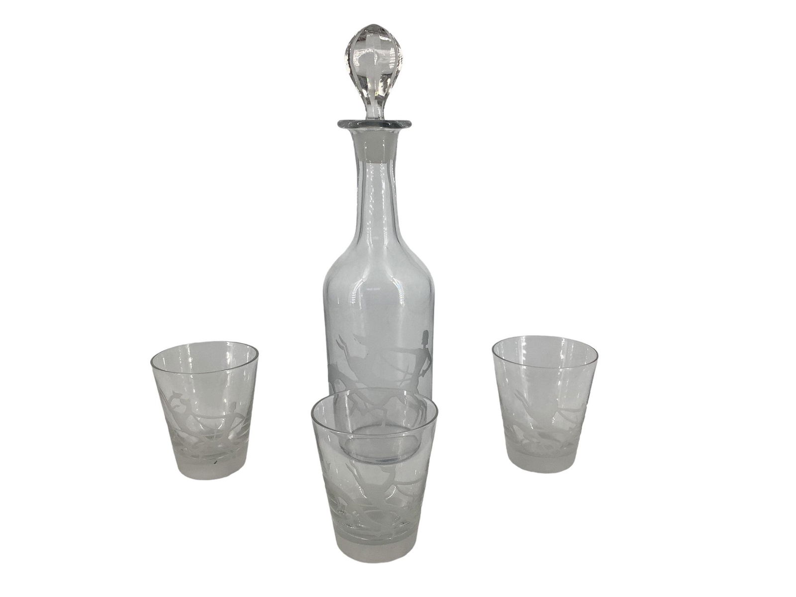 Heisey Cocktail Items with Nimrod Carving (1 of 1)