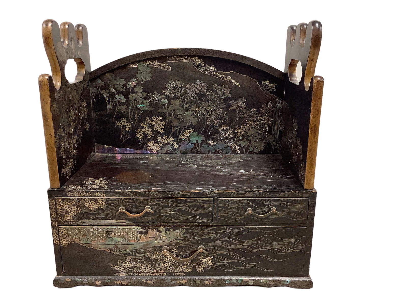 Japanese Sword Stand with Three Drawers (1 of 1)