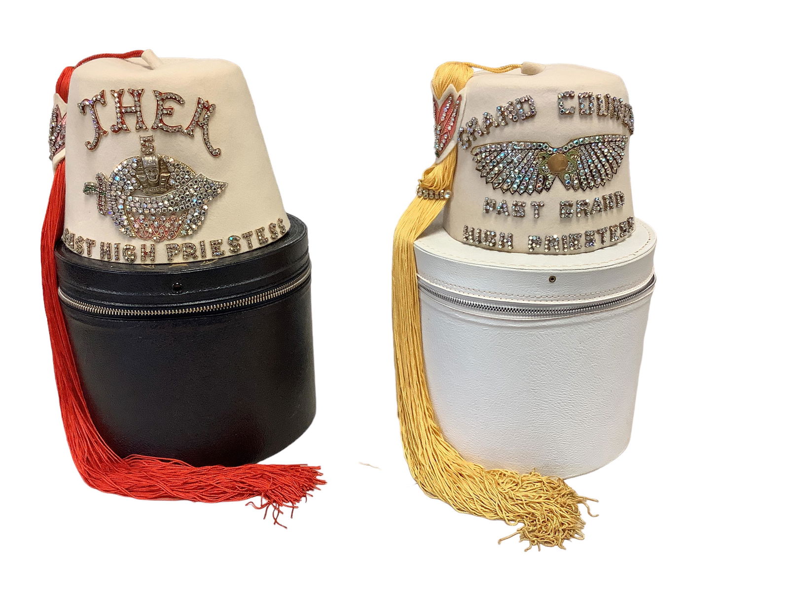 (2) Past High Priestess Shriner Hats (1 of 1)