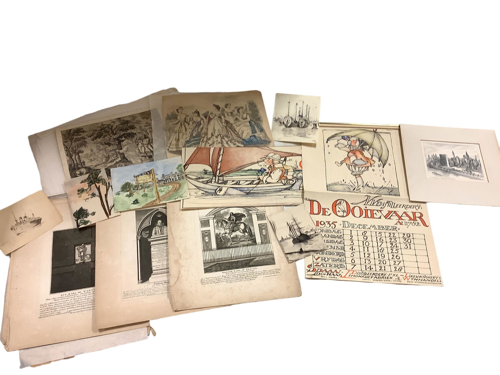 Large Lot of Paper Art and Other Ephemera (1 of 1)