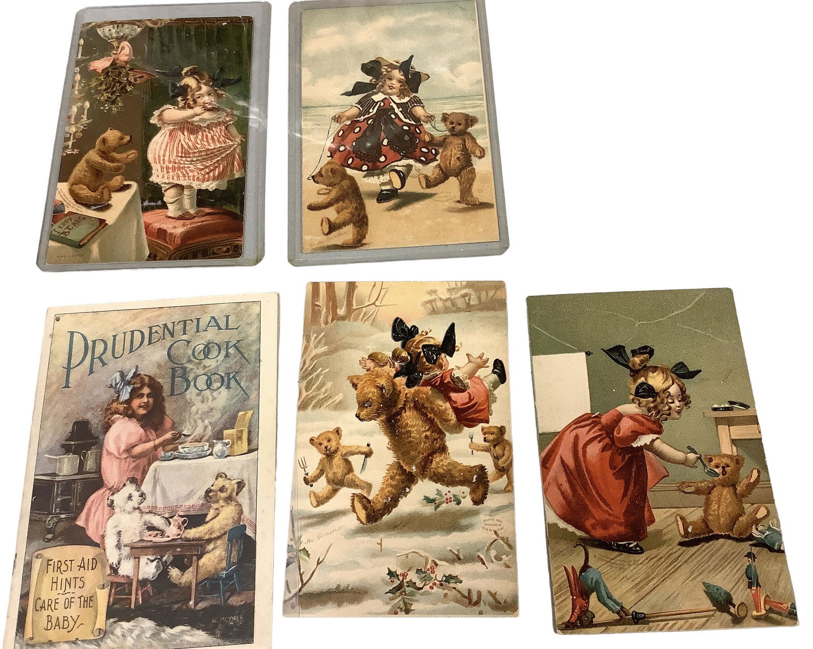 14 Teddy Bear Themed Postcards (1 of 3)