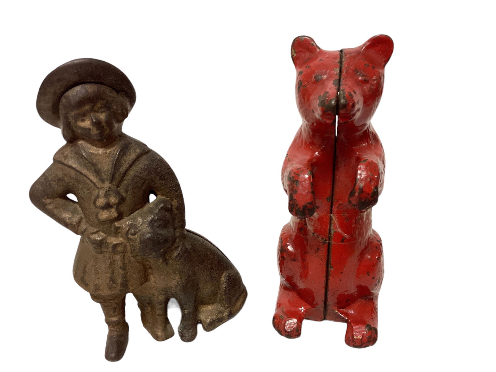 Two Cast Iron Banks (1 of 3)