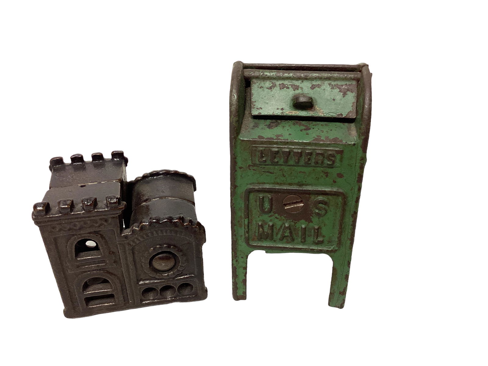 Two Cast Iron Banks (1 of 1)