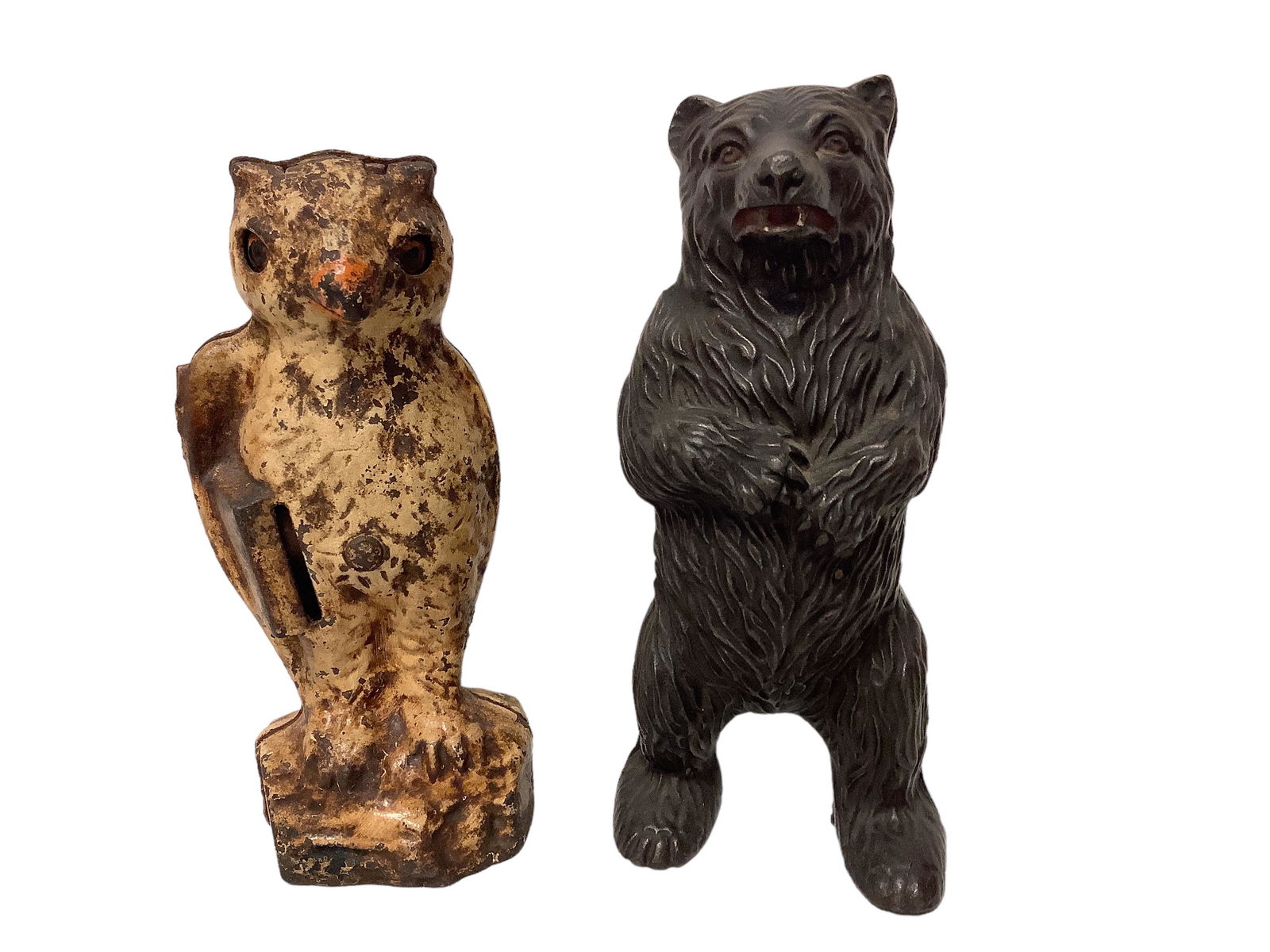 Two Cast Iron Banks (1 of 3)