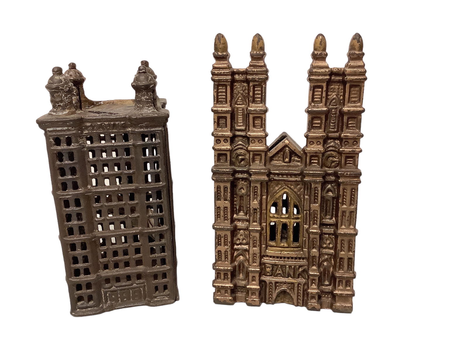 Two Cast Iron Banks (1 of 2)