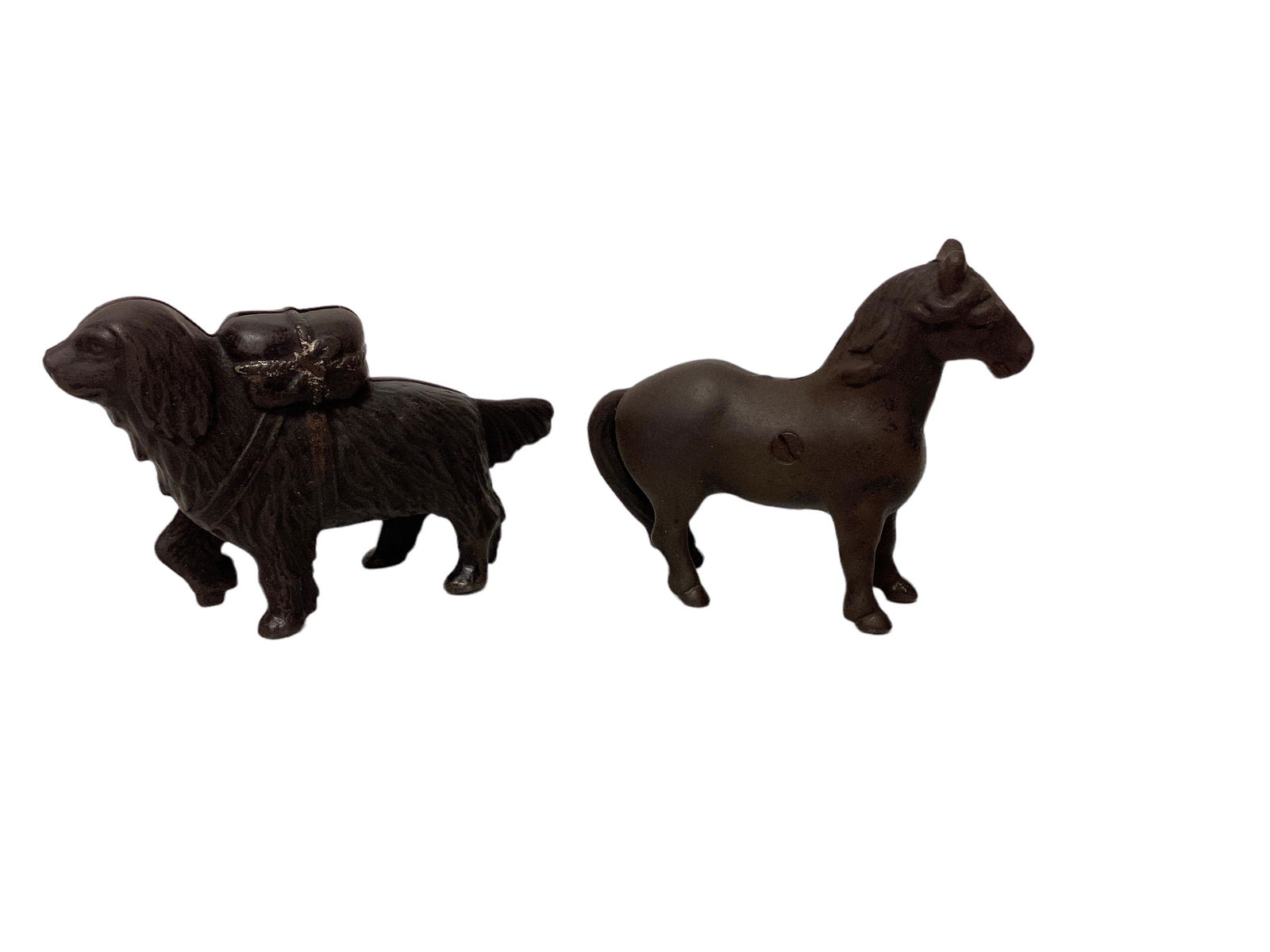 Two Cast Iron Animal Banks (1 of 2)