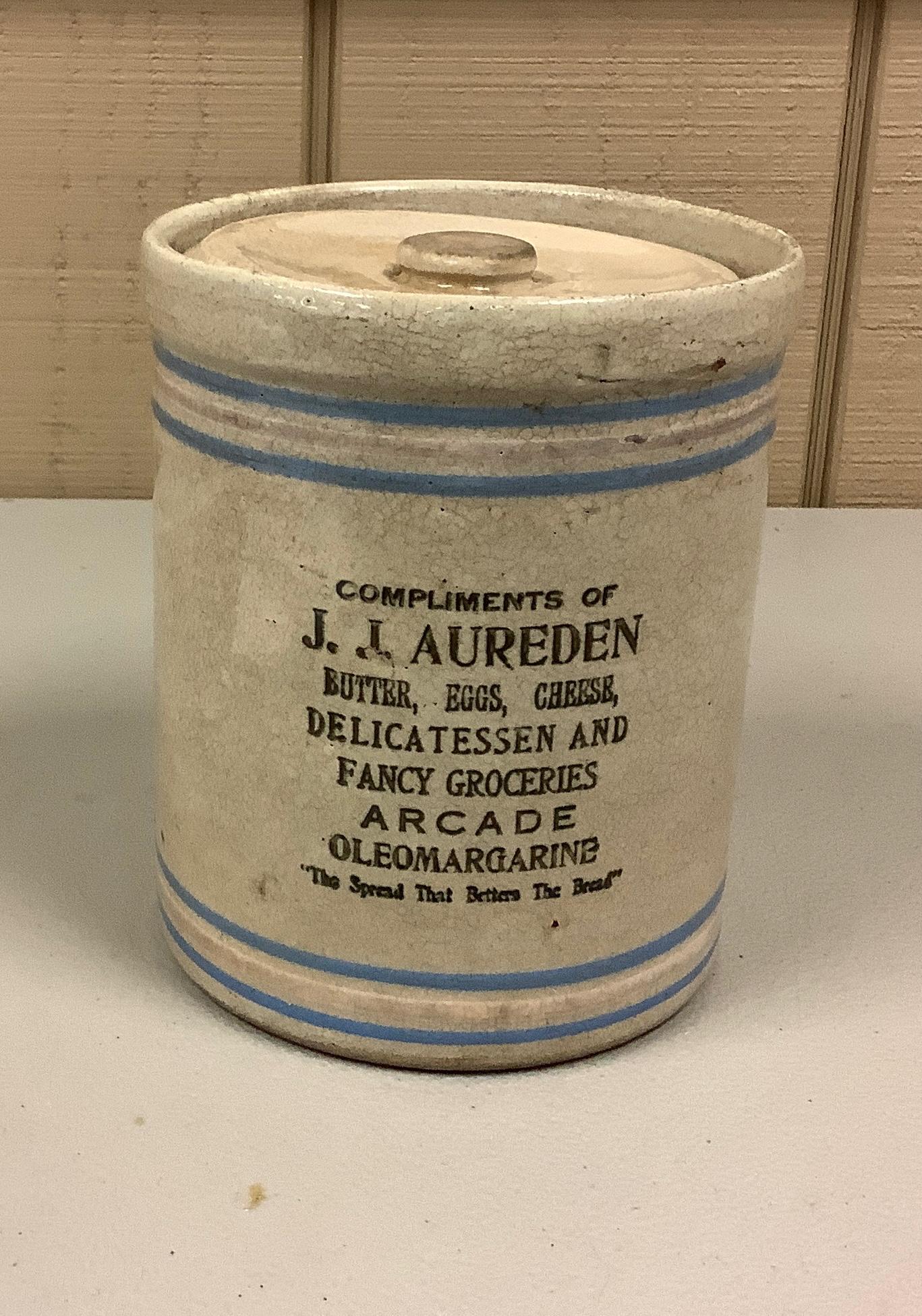 J.J. Aureden Crock: J.J. Aureden Crock 7î t pre previous owner ,1914.