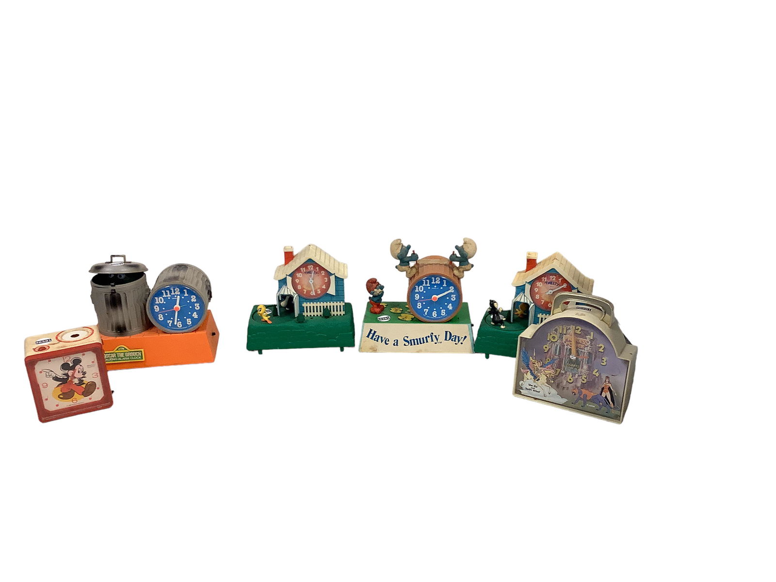 (6) Vintage Cartoon Clocks (1 of 3)