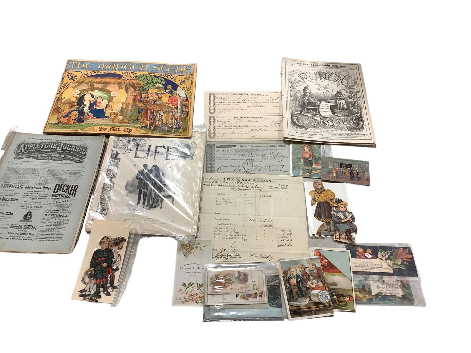 Assortment of Ephemera from 1863 - 1933 (1 of 1)