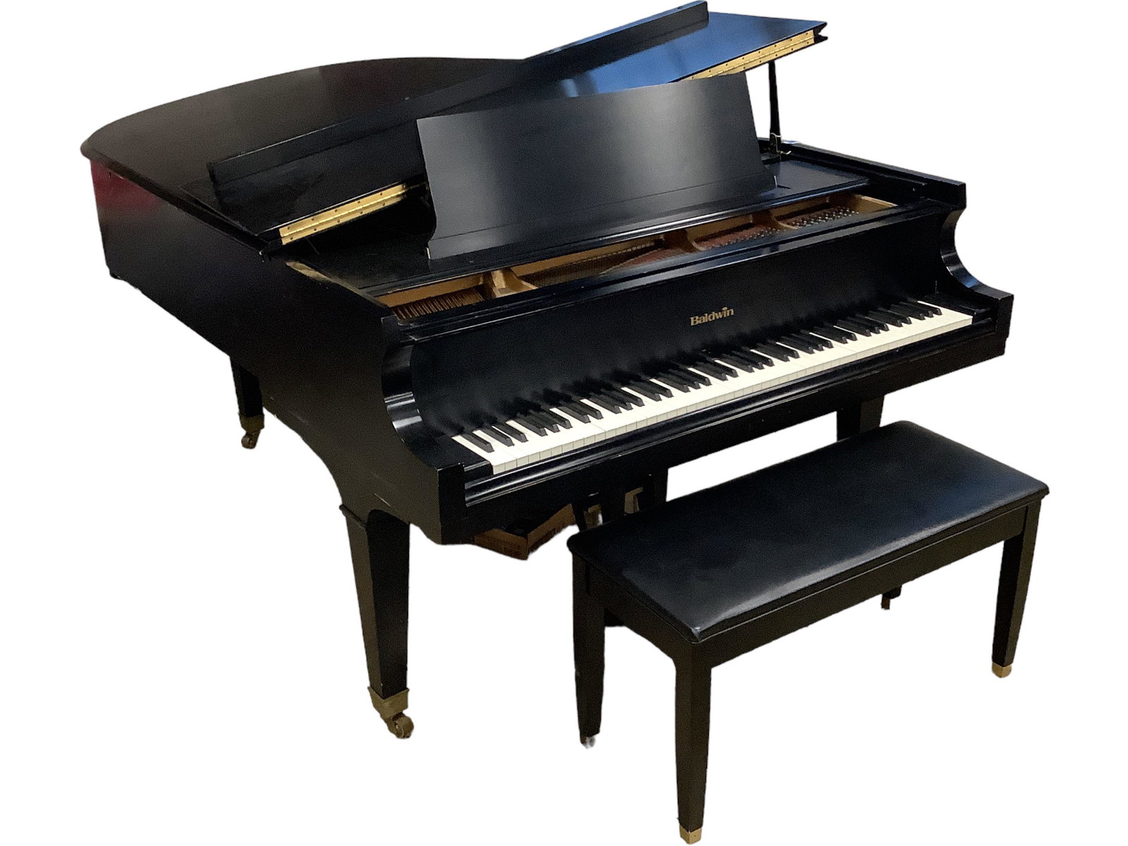 Baldwin Ebony Baby Grand Piano (1 of 13)