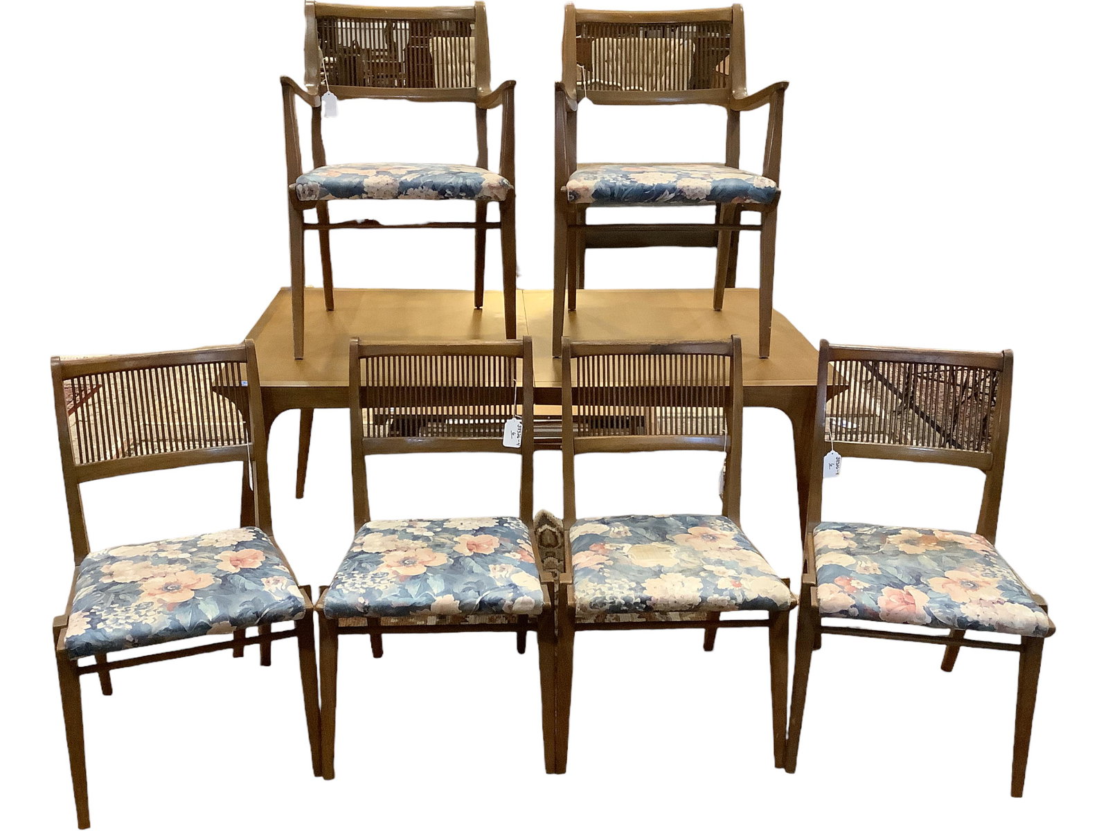 (7) Piece Mid Century Modern Dining Set By Drexel (1 of 5)