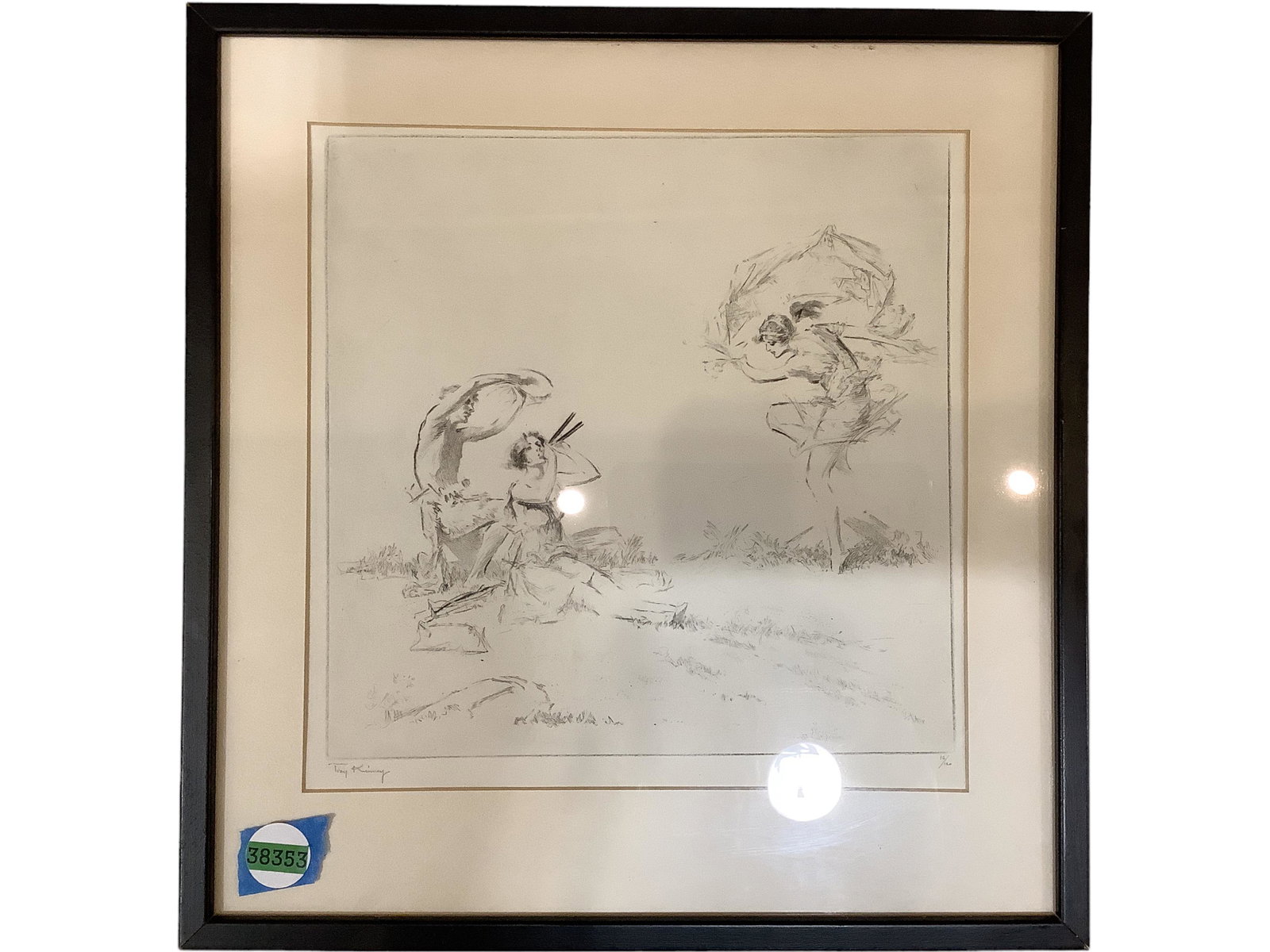 Troy Kinney, Limited Edition Print, Dancing Outside (1 of 5)