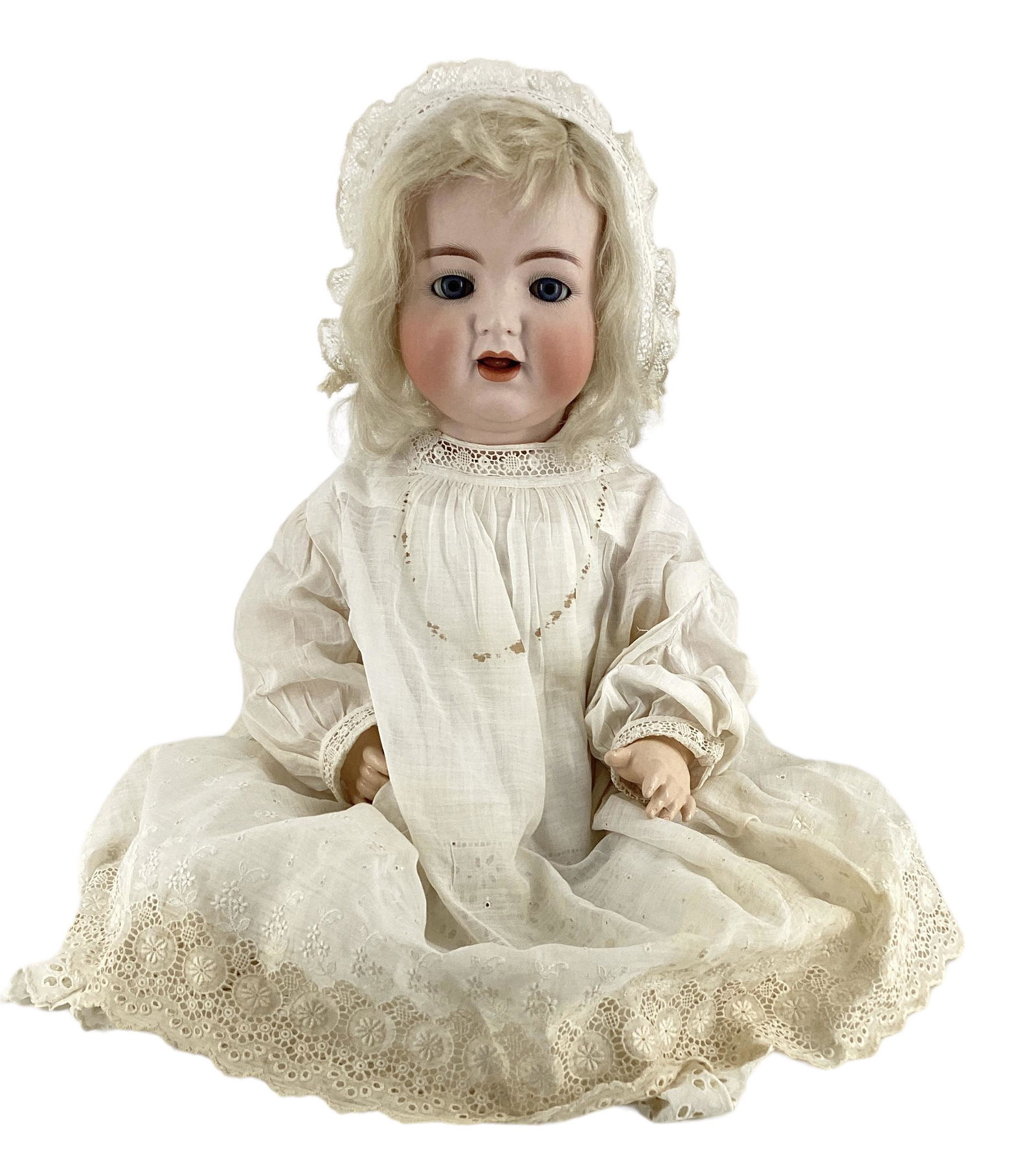 K&R Simon & Halbig 126 Bisque Socket Head Character (1 of 3)