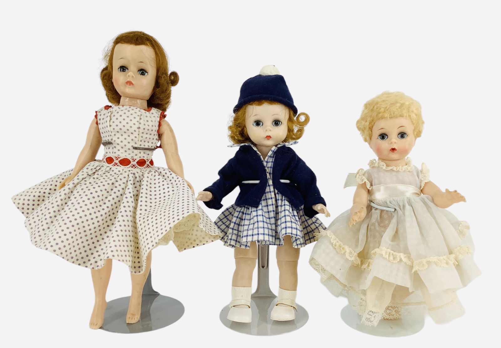 (3) Hard Plastic Madame Alexander Dolls (1 of 2)