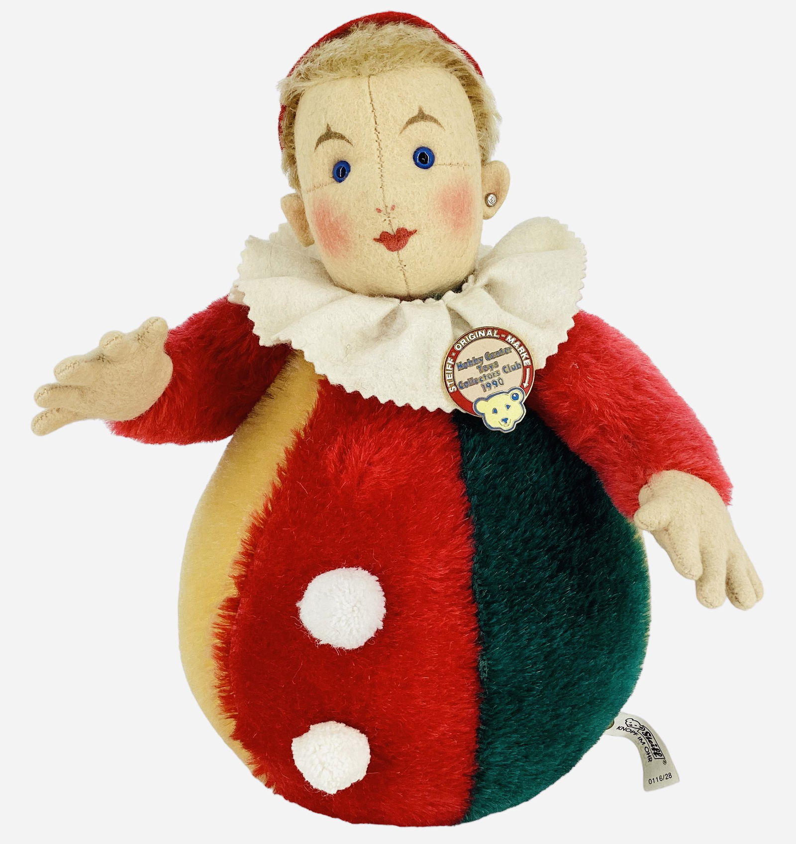 Steiff 1988 Roly Poly Clown (1 of 3)