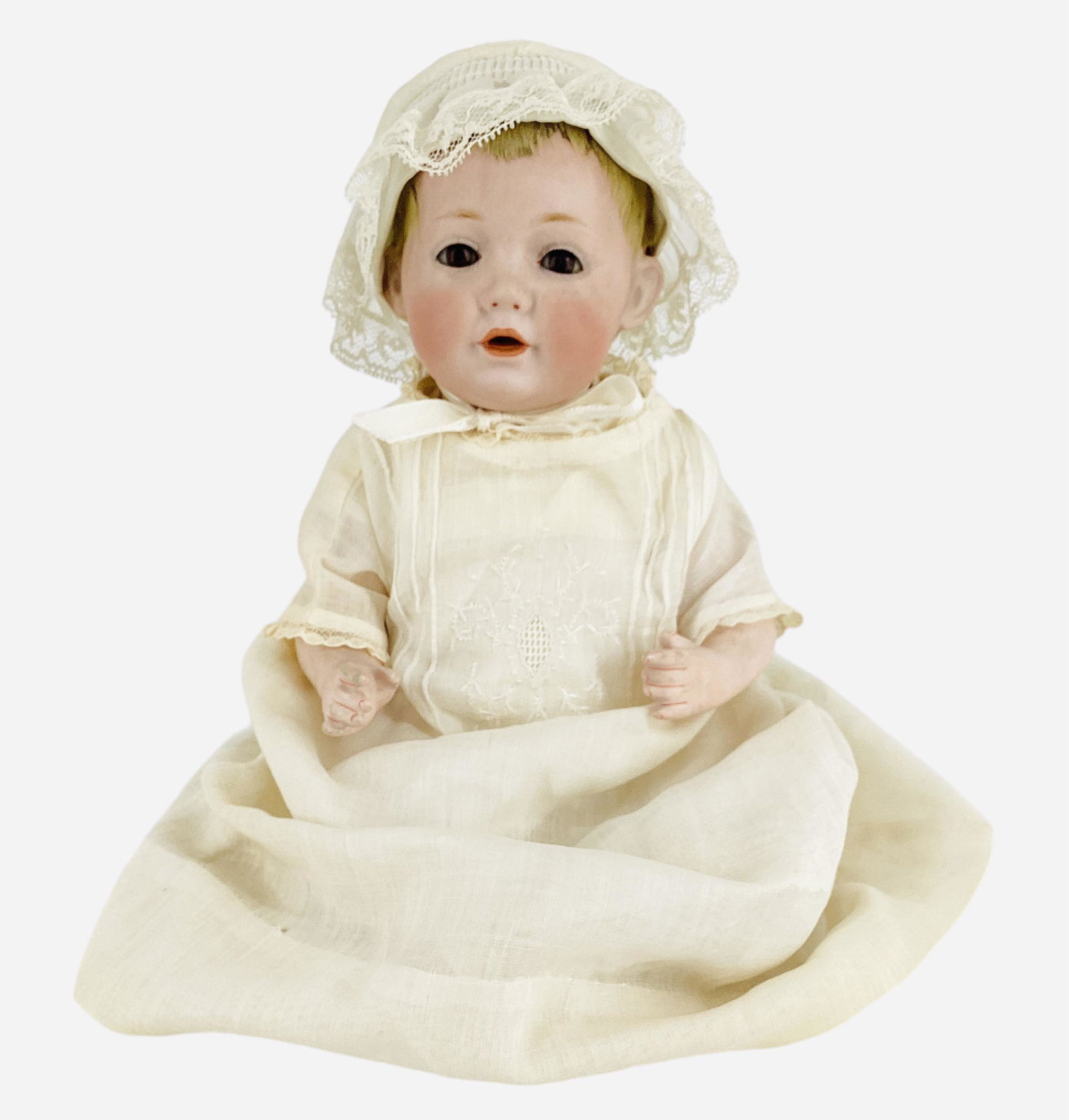 Kestner J.D.K. 237 Bisque Socket Head Character "Hilda" (1 of 3)