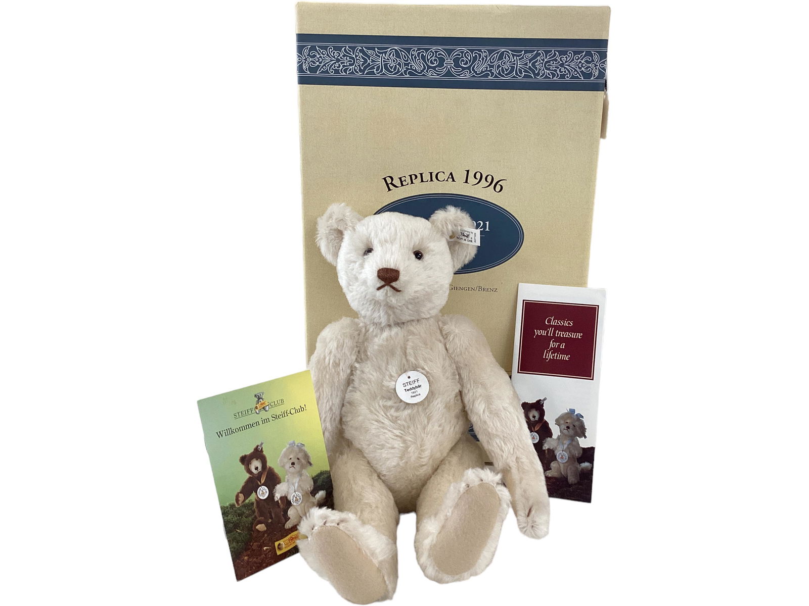 Steiff Teddybear 1921 Replica Ltd. Edition (1 of 4)