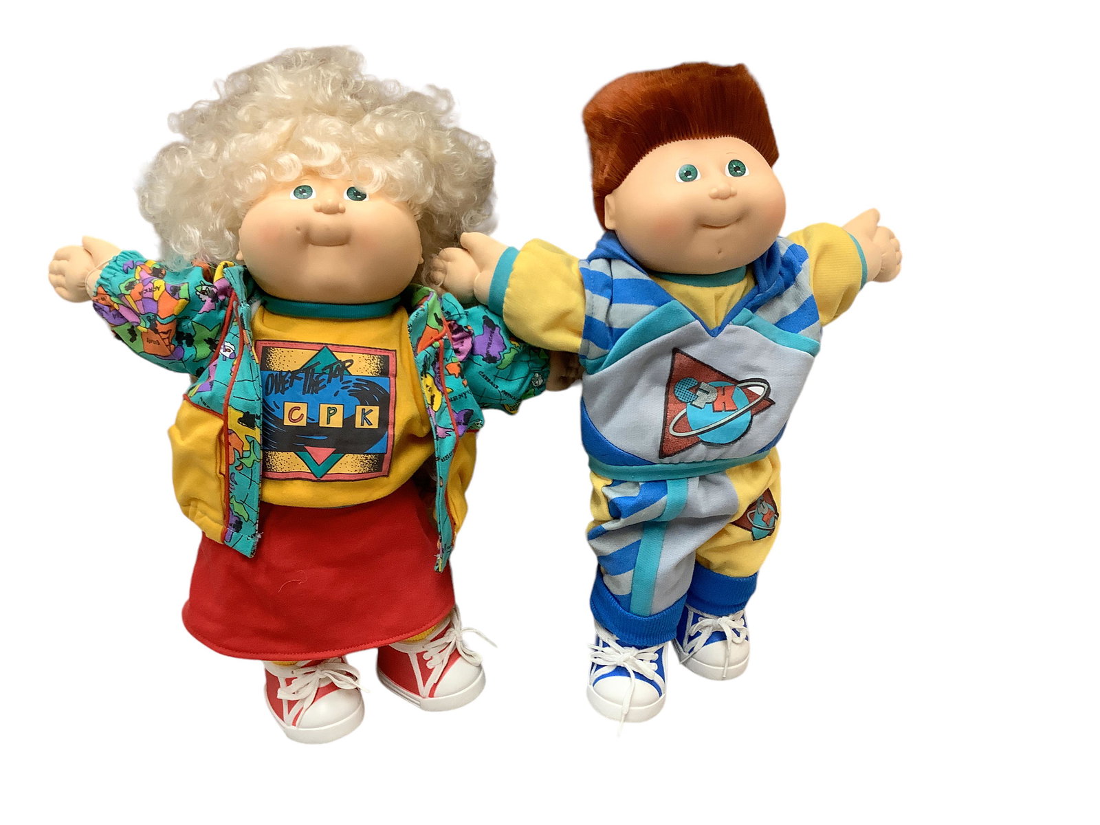 (2) Cabbage Patch Kids by Coleco, Designer Line (1 of 8)