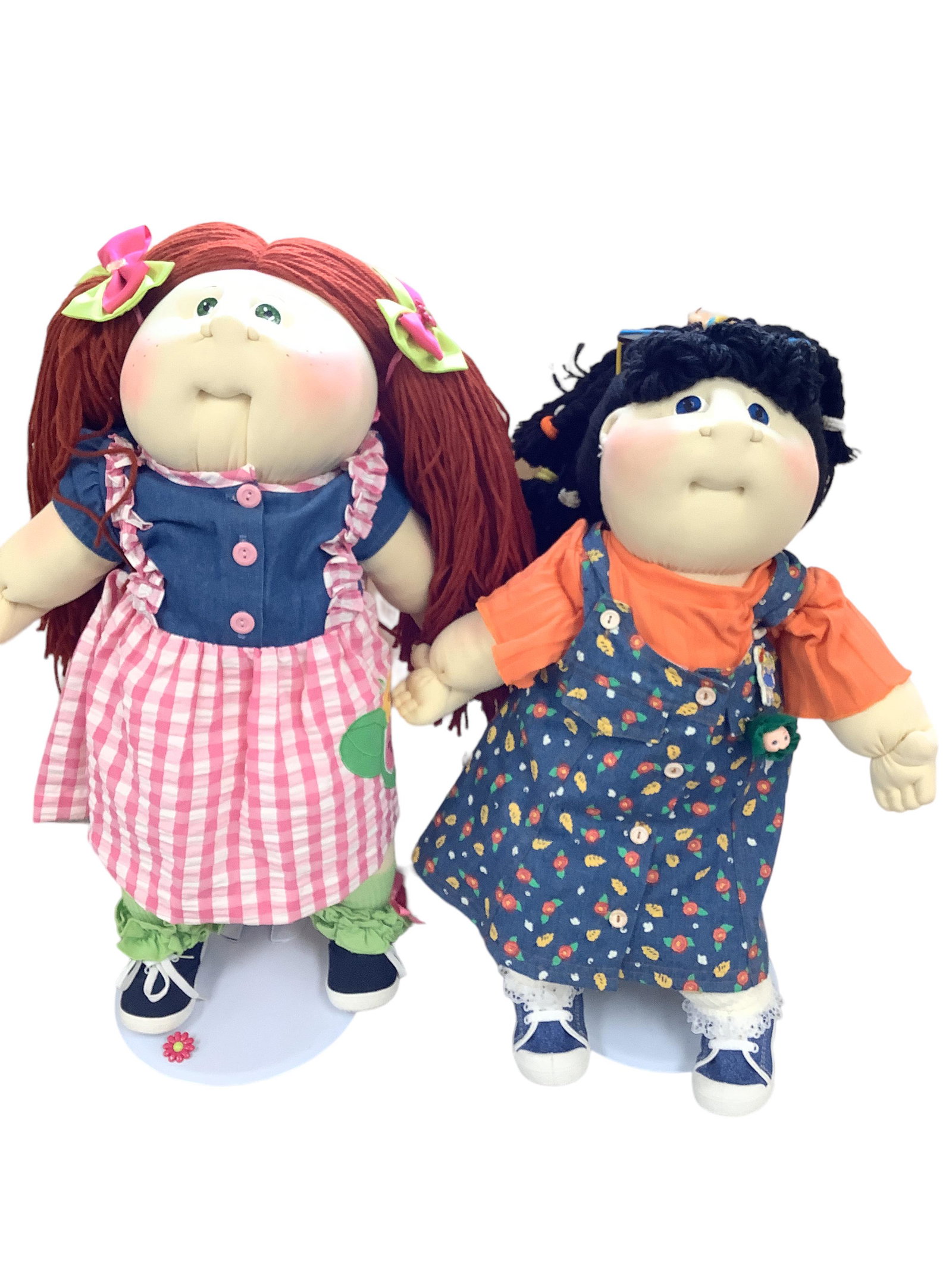 2 Cabbage Patch Dolls in Summer Dresses (1 of 8)