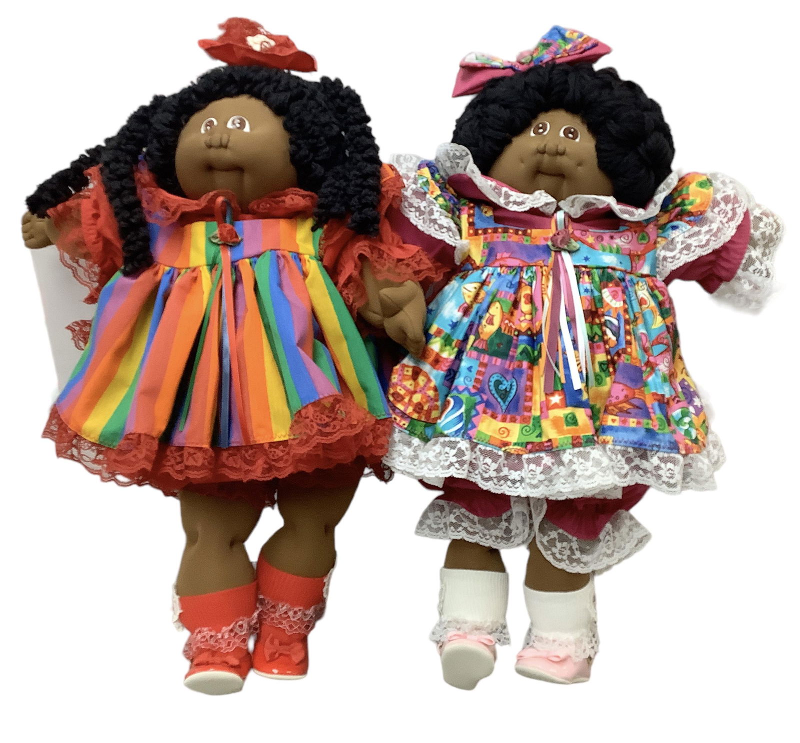 Cabbage Patch Kids: Cabbage Patch Kids Tilly Lucy KPI 1984 w/ birth certificate Celeste Donna ìuî 1981 w/ birth certificate