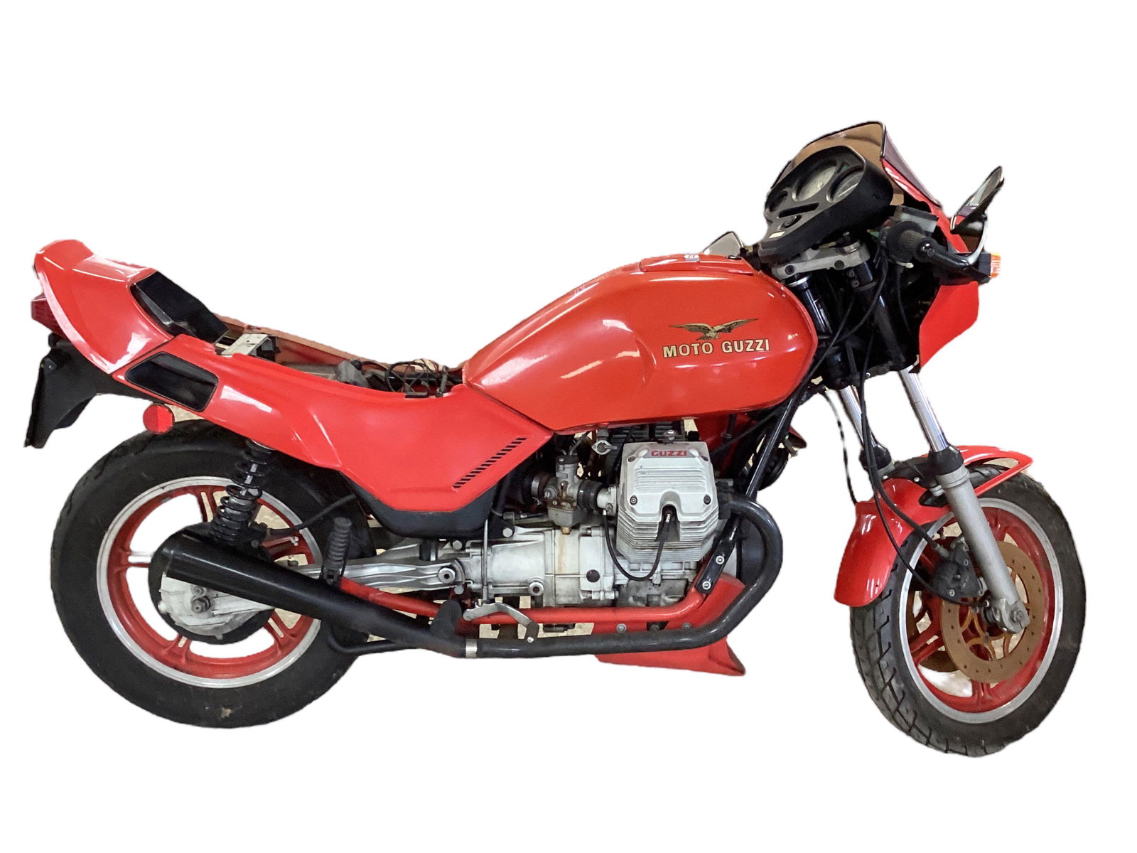 1986 Moto Guzzi Lario Motorcycle 16,297 Actual Miles, Vin #2GUPTAPT66M100129 (1 of 5)