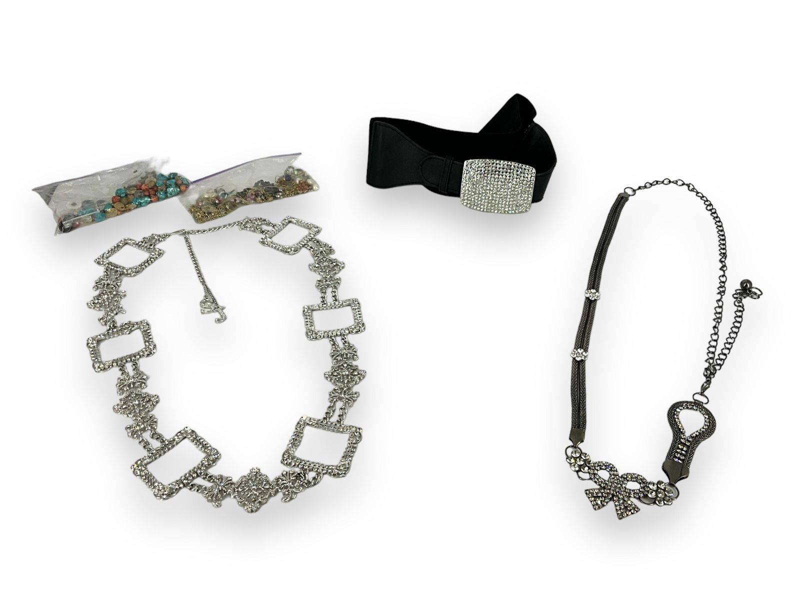 Three Fancy Belts & Extra Beads (1 of 9)