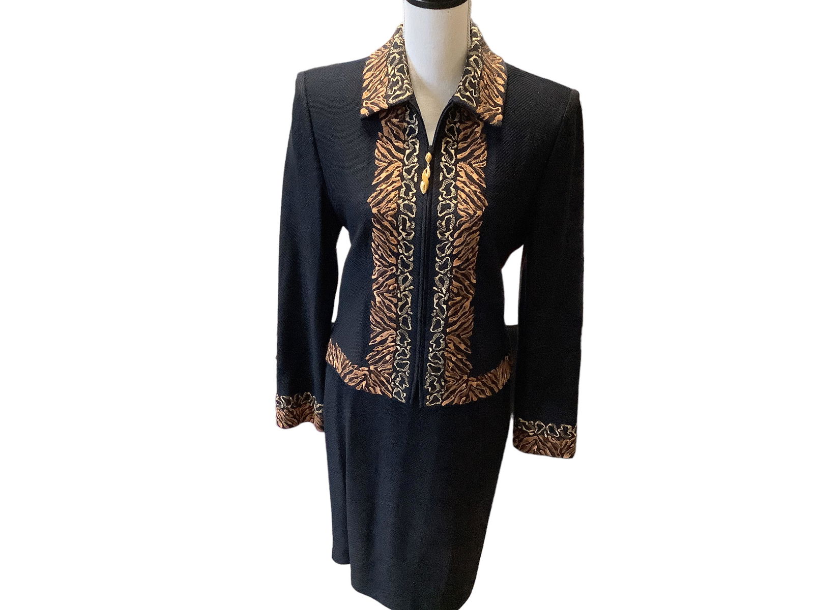 St. John Collection Knitted Skirt Suit (1 of 9)