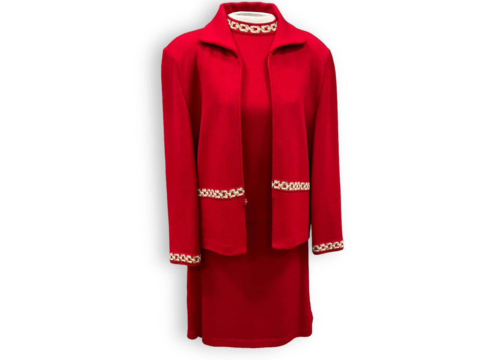 St. John Knitted Skirt Suit (1 of 12)