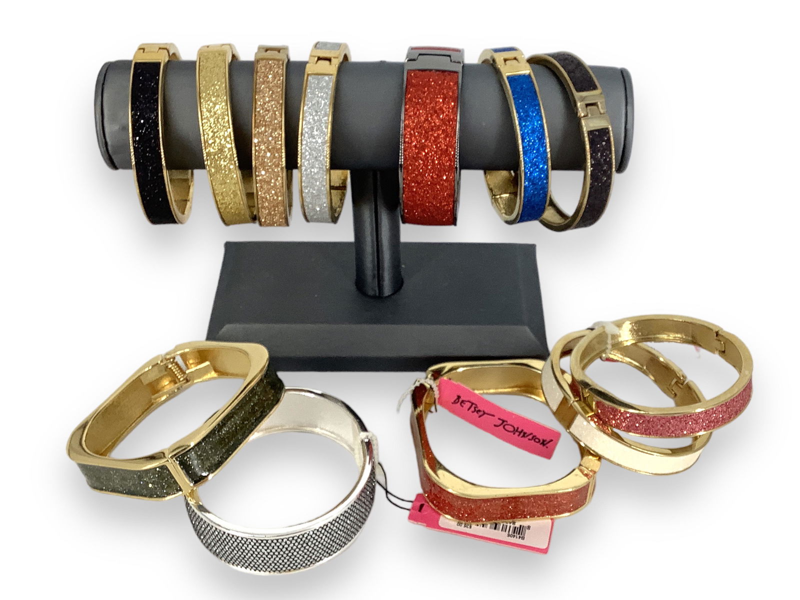 Twelve Betsey Johnson Bangles/Bracelets (1 of 5)