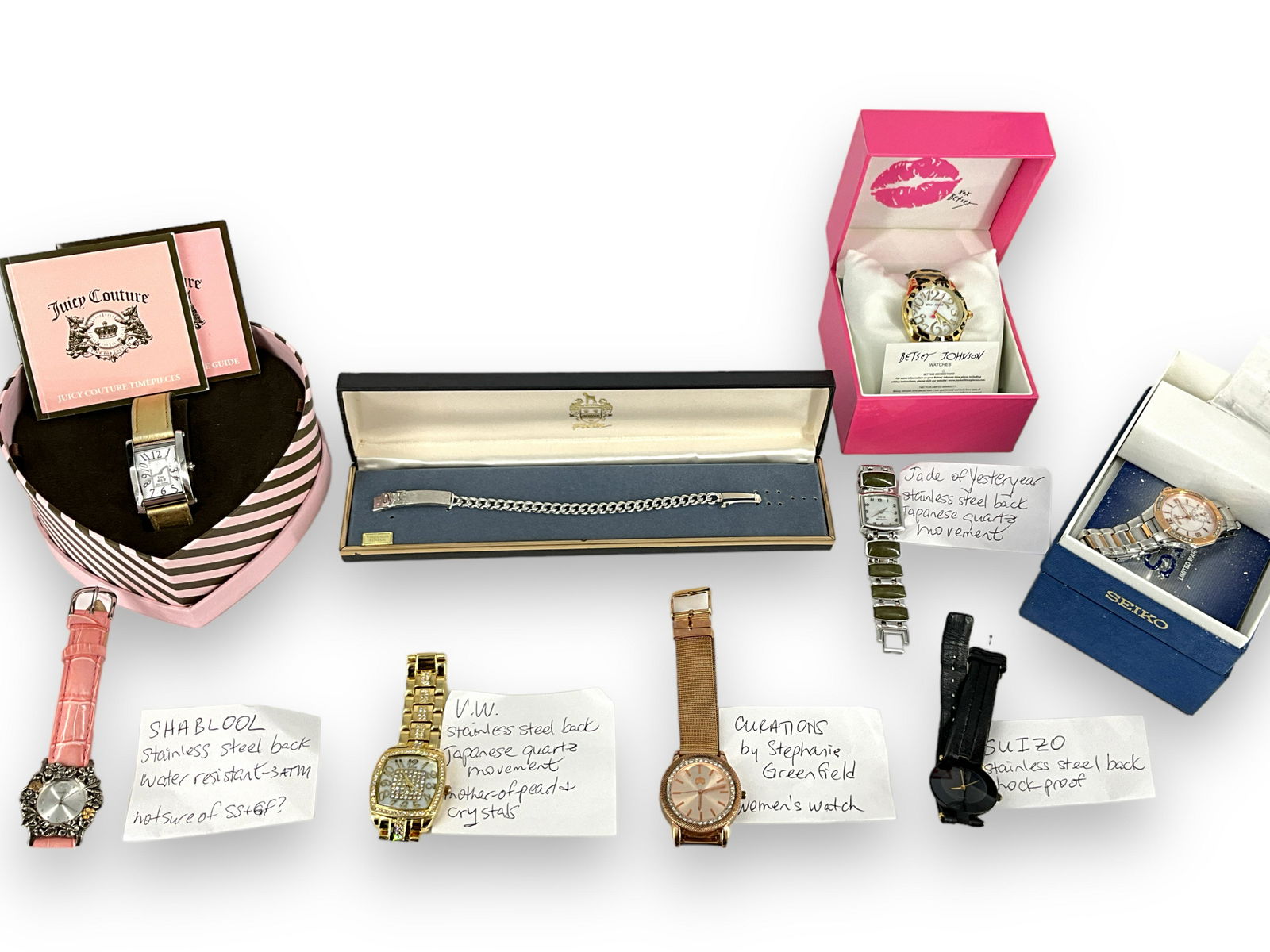 Eight Watches and ID Tag "Love" Bracelet (1 of 6)