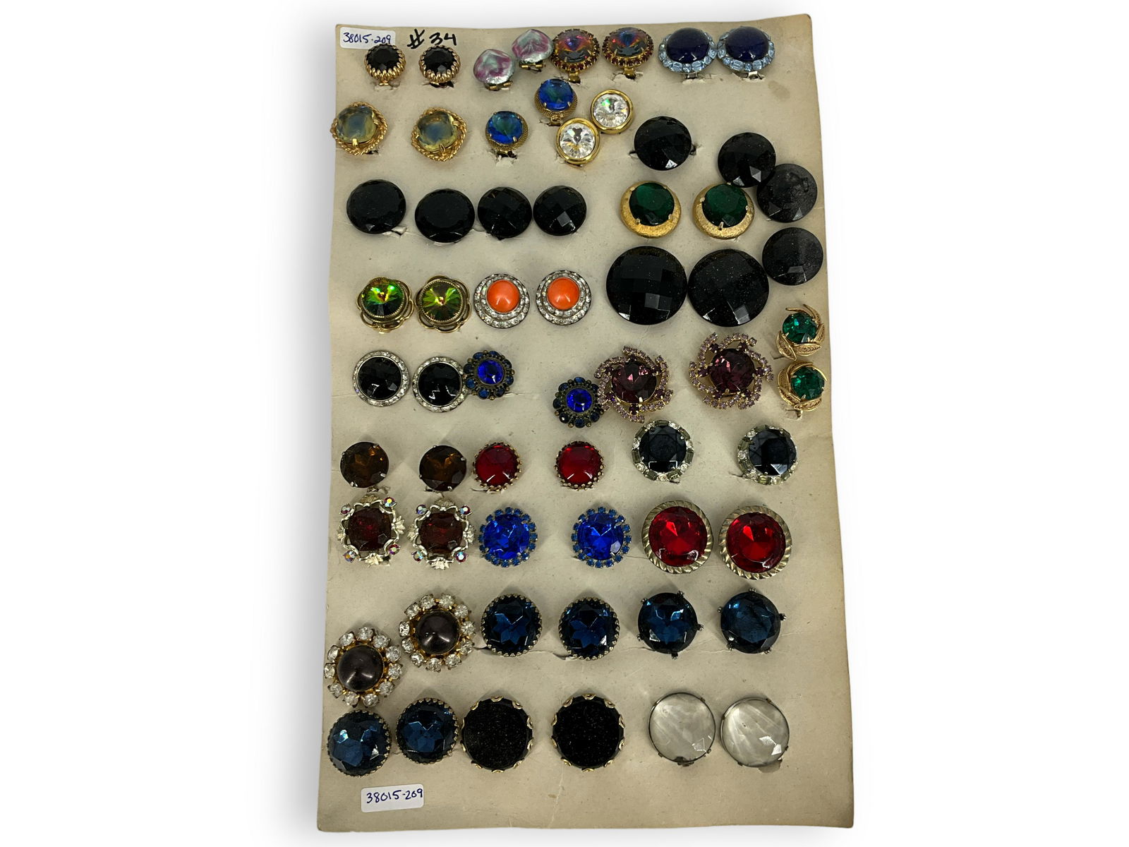 Multiple Pair Vintage Clip Earrings, #34 (1 of 5)