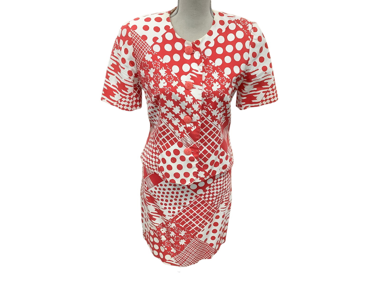 Vintage Valditevere Ladies Suit Jacket & Skirt Set (1 of 7)