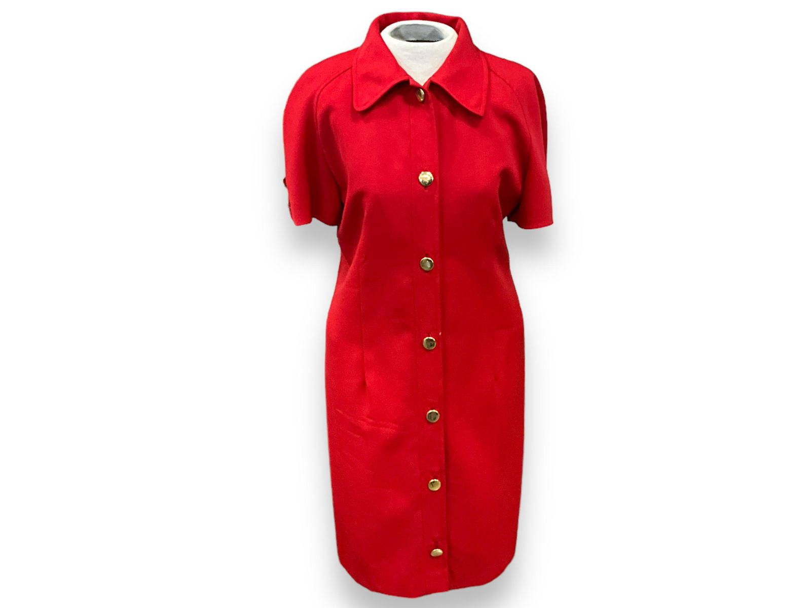 Adorable Vintage Red Dress (1 of 7)