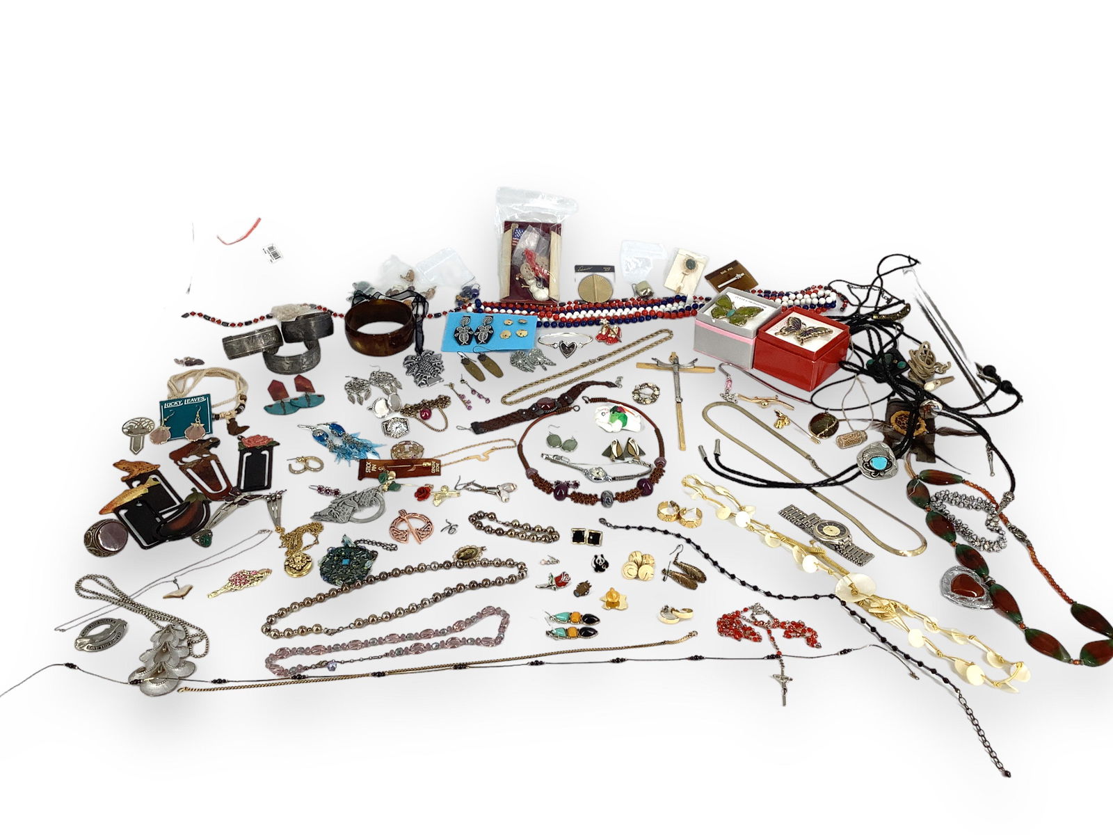 Box Lot Of Jewelry & Accessories (1 of 6)