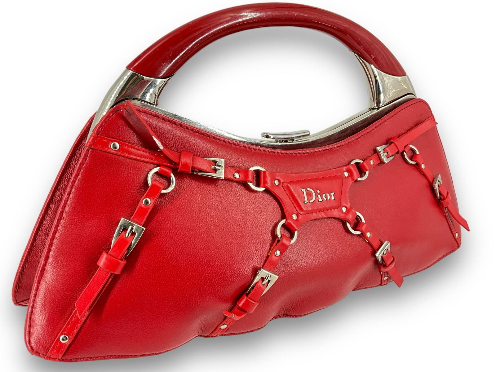 Rare Vintage Dior Mini Buckle Baguette Bag (1 of 14)