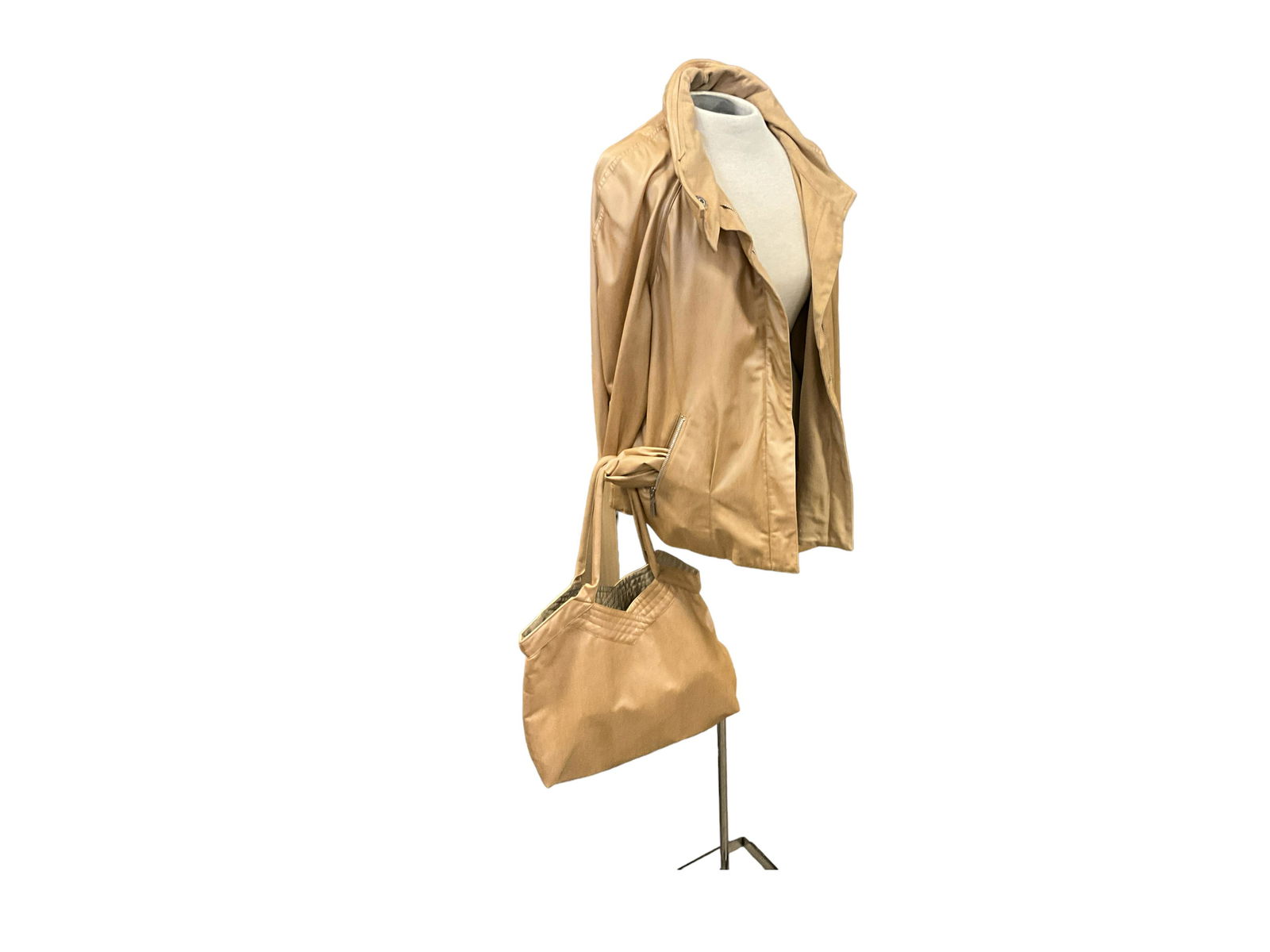 Mycra PAC Leather/Suede Jacket & Handbag (1 of 6)