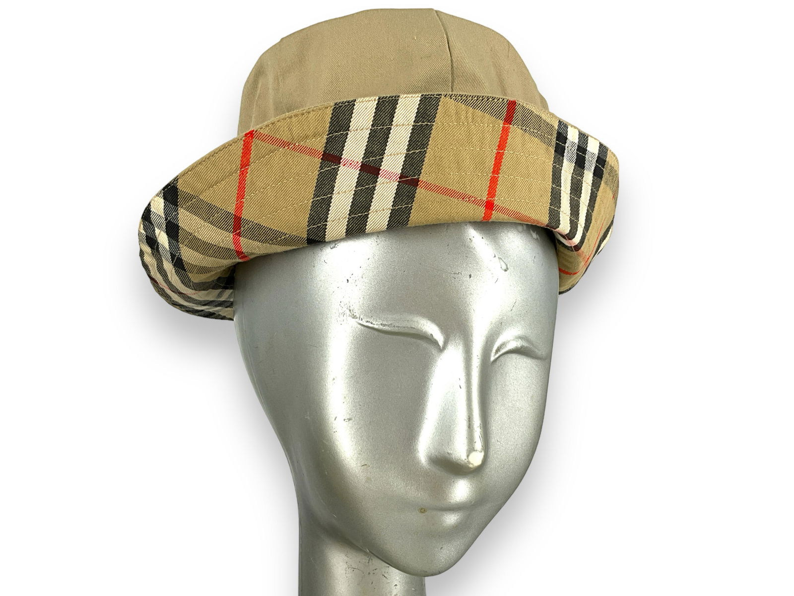 Vintage Reversible Burberrys Bucket Hat (1 of 6)
